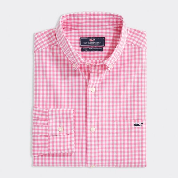 Vineyard Vines Other - Vineyard Vines Classic Fit Pink Button Down